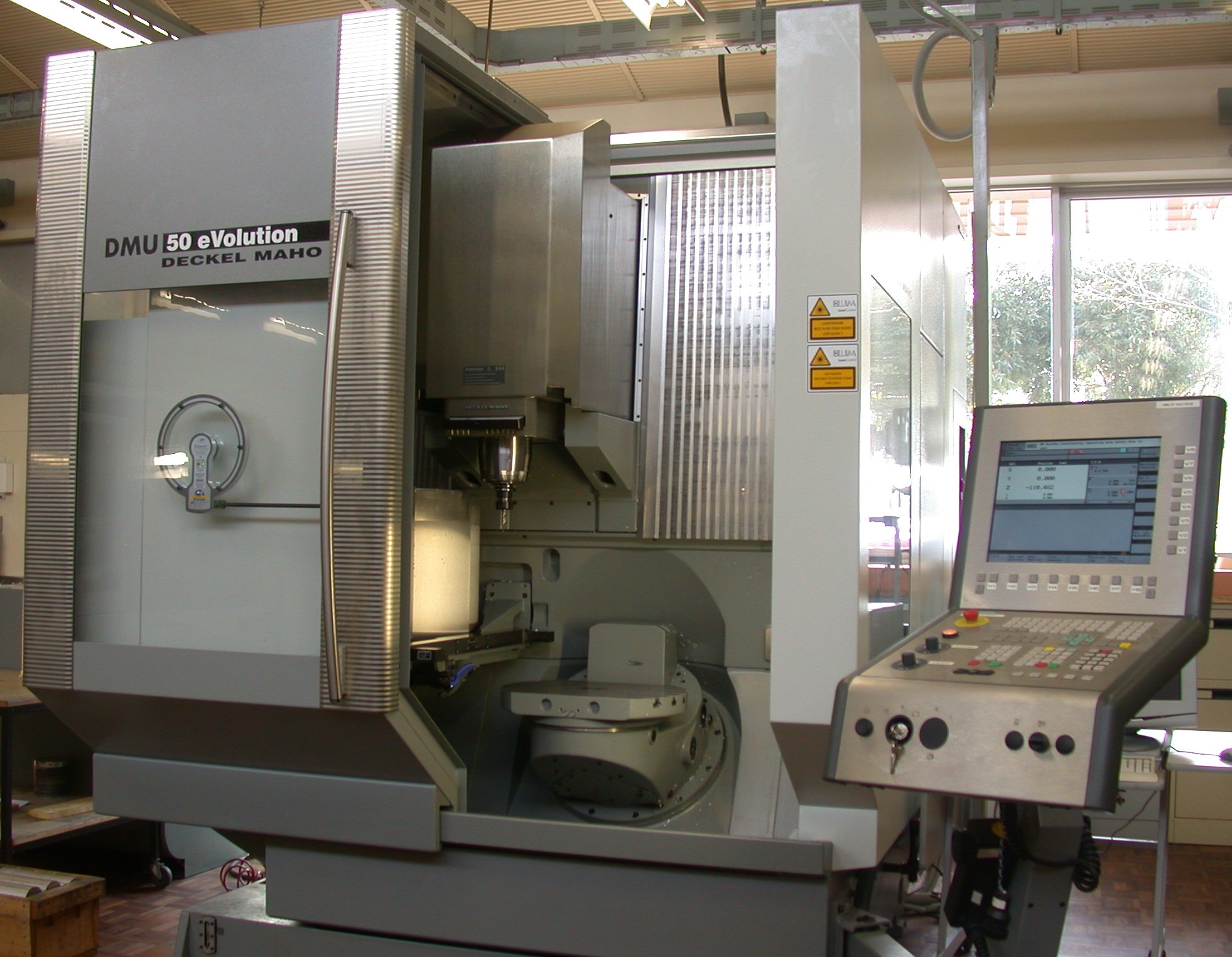 CNC freze işleme Ankara - AHK Teknoloji İmalat'ın 4 eksenli freze tezgahı